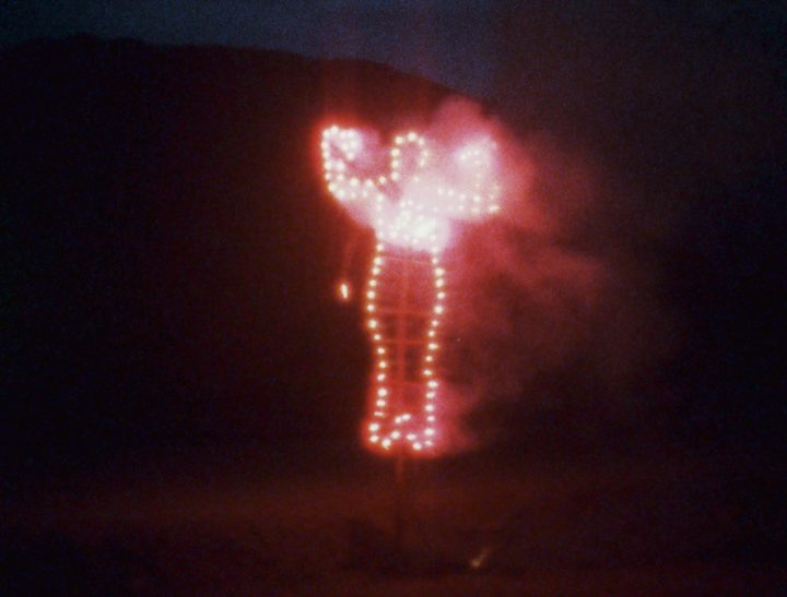 Ana Mendieta - Anima, Silueta de Cohetes (Firework Piece) (film still)