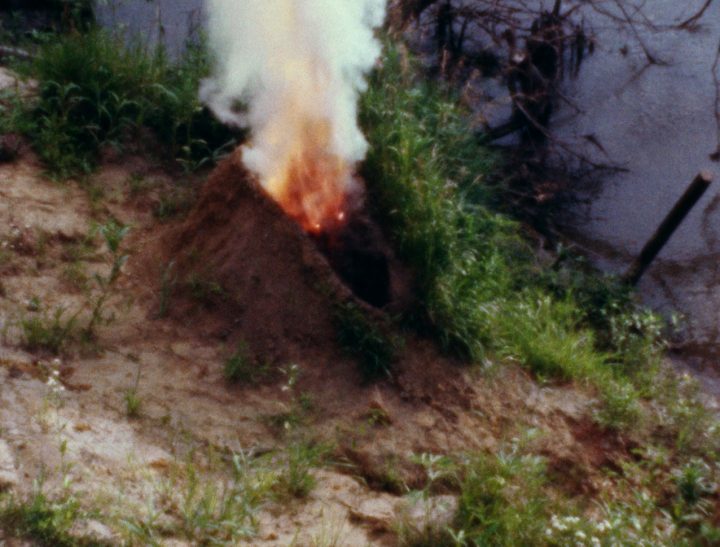 Ana Mendieta - Volcán (film still)