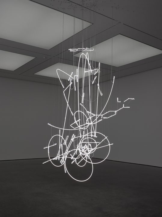 Cerith Wyn Evans Neon Forms (after Noh III) 2015 (high res)