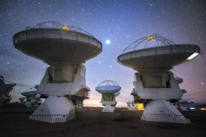 ALMA is a revolutionary astronomical telescope, comprising an array of 66 giant 12-metre and 7-metre diameter antennas observing millimetre and submillimetre wavelengths. The ALMA observatory uses state-of-the-art technology to addressing some of the deepest questions of our cosmic origins. It operates in the challenging conditions of the high Andes.