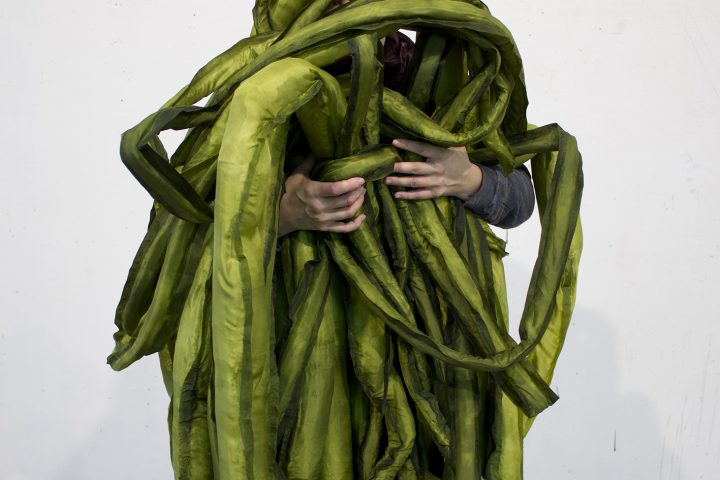 Ingela Ihrman, A Great Seaweed Day (detail), 2019, installation, dimensions variable, photo Marte Edvarda Tidslevold